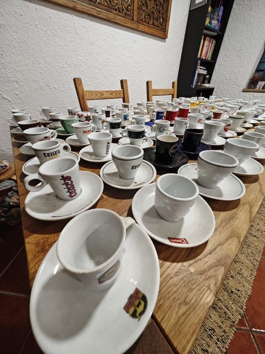 Chávenas de café