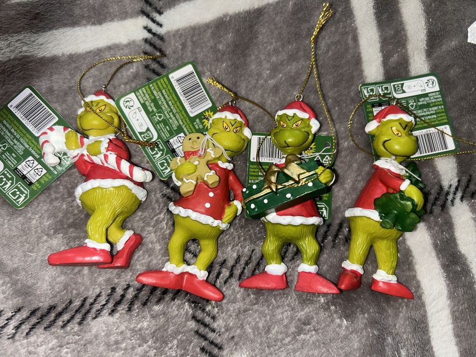 Zawieszki choinkowe Grinch