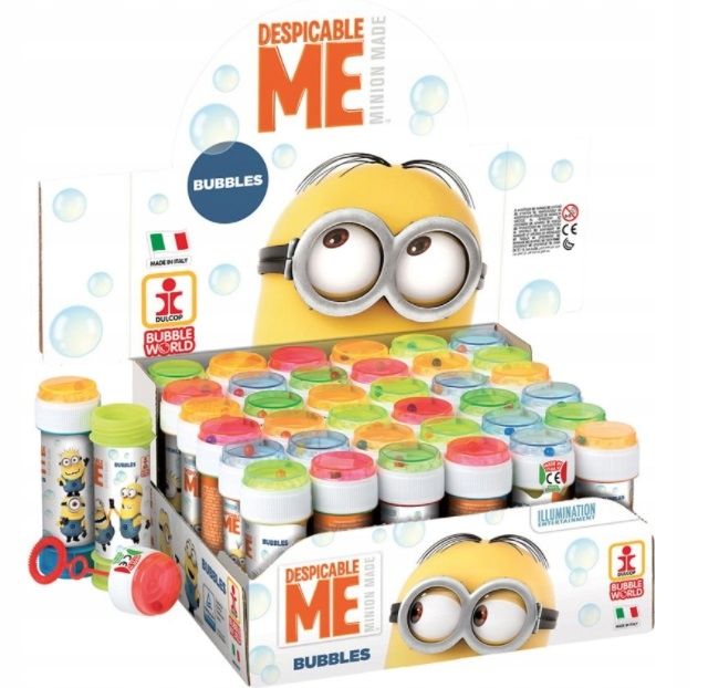 Bańki mydlane 60 ml Minionki