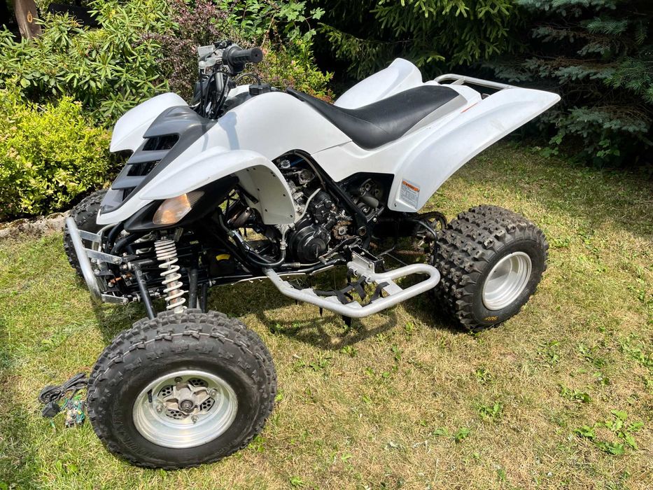 Yamaha Raptor 660 nowe opony poszerzany sportowy wydech wyciągarka