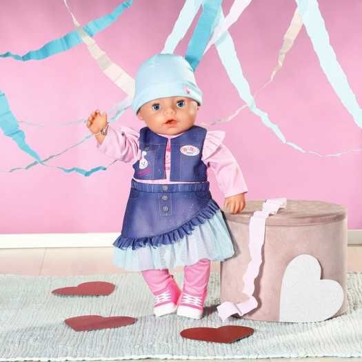 Кукла BABY Born Нежные объятия - Волшебная девочка в джинсовом  831533