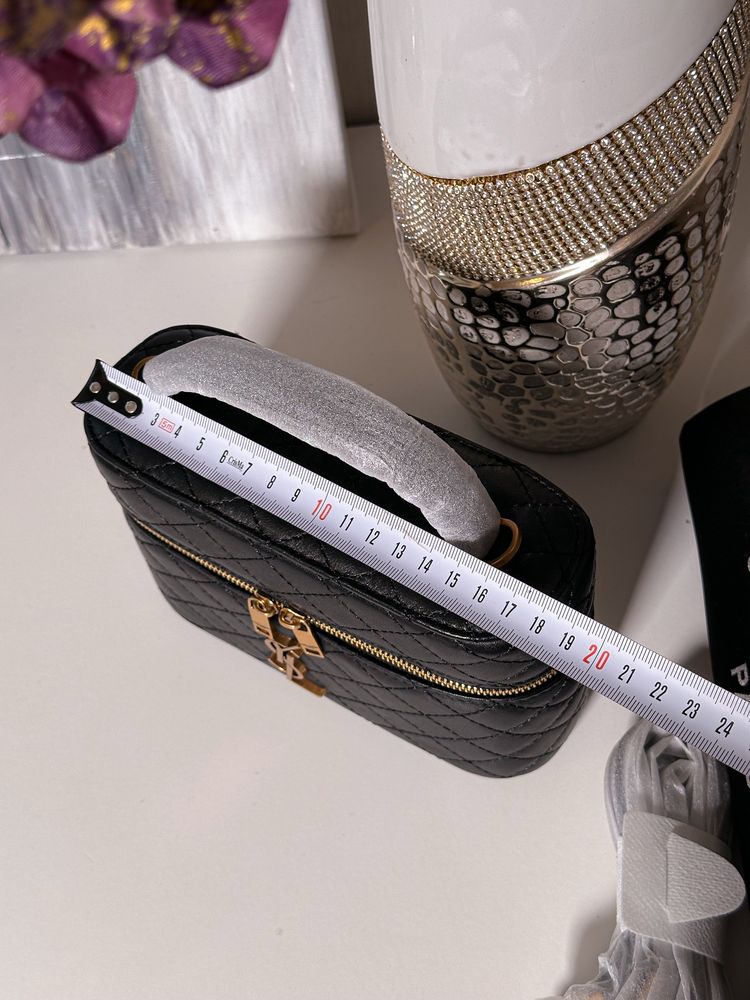 Torebka YSL yves saint laurent Gaby Vanity Bag mała luxuary markowa