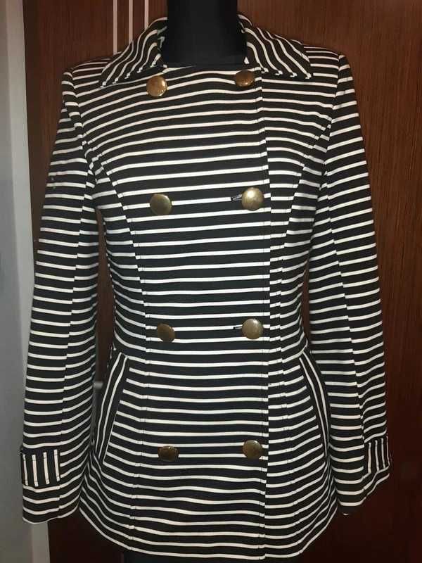 Elegancka marynarka damska Atmosphere – paski – rozmiar M