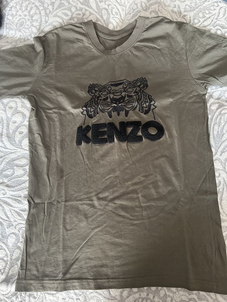 Koszulka z wyszytym logo Kenzo