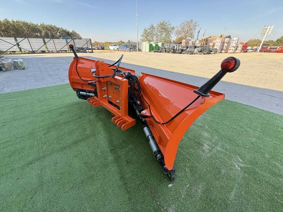 Pług lekki SKŁADANY do śniegu Metal-Technik spych śnieżny strzałka