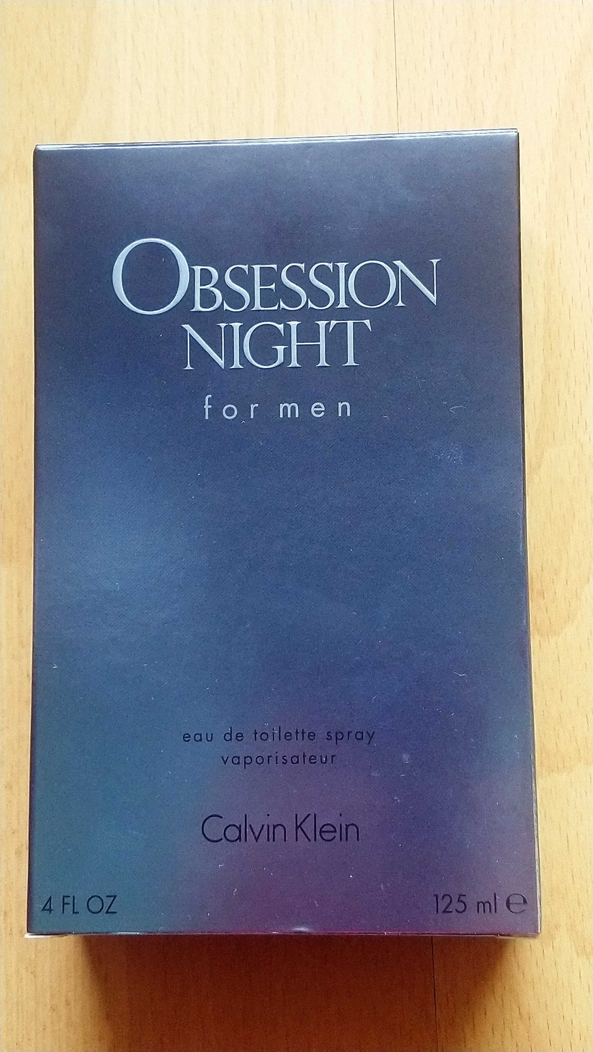 Pudełko po Obsession Night Calvin Klein 125ml