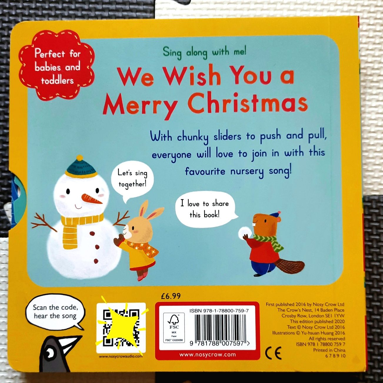 We Wish You a Merry Christmas książeczka po angielsku kolęda święta