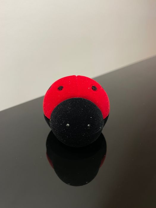 Caixas para anéis - joaninha