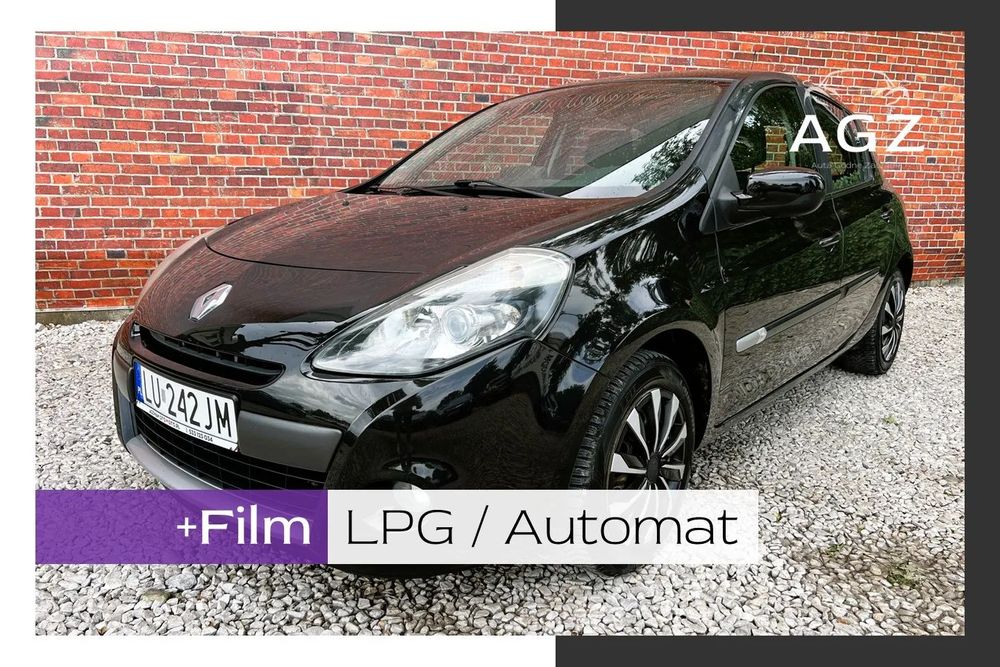Renault Clio automat LPG łopatki Warszawa gwarancja w cenie! #VLVF