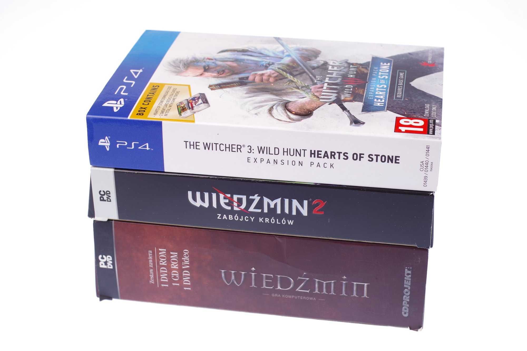 Wiedźmin 1 i 2 plus Karty do gwinta
