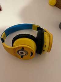 Auscultadores Bluetooth Minions