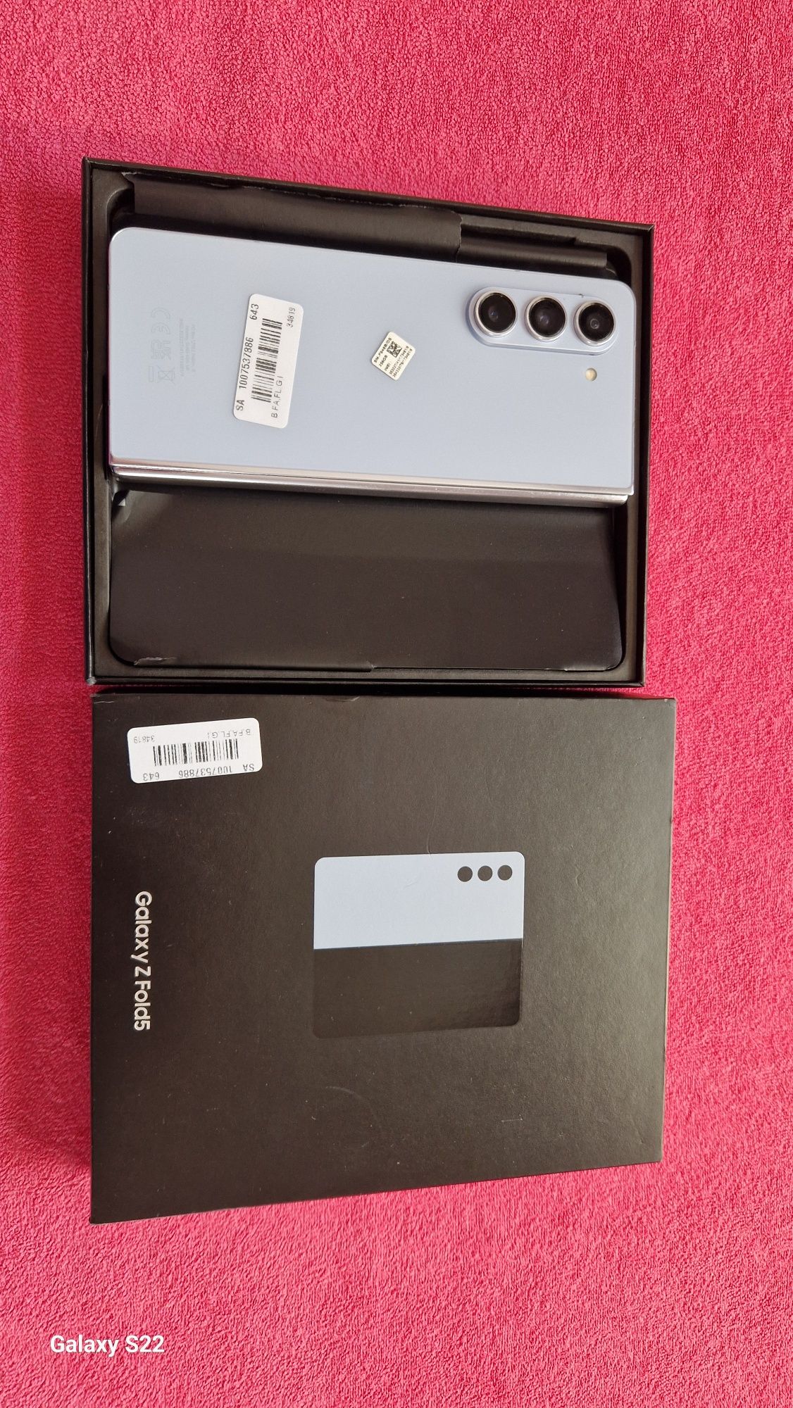 SAMSUNG Z FOLD 5 256 GB smartfon , stan idealny  stan idealny, z etui
