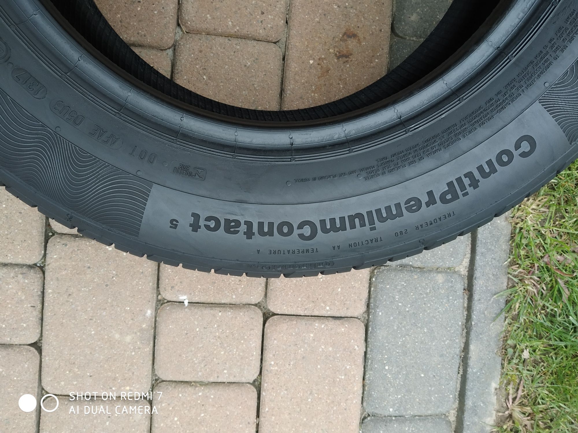 opony letnie 195/65R15 Continental ContiPremiumContact 5   2szt x100zł