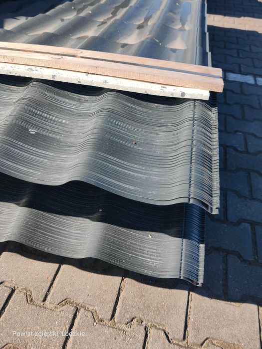 Blachodachówka GRAFIT RAL7016 /wiaty, garaże, gospodarcze Zgierz, Łódź