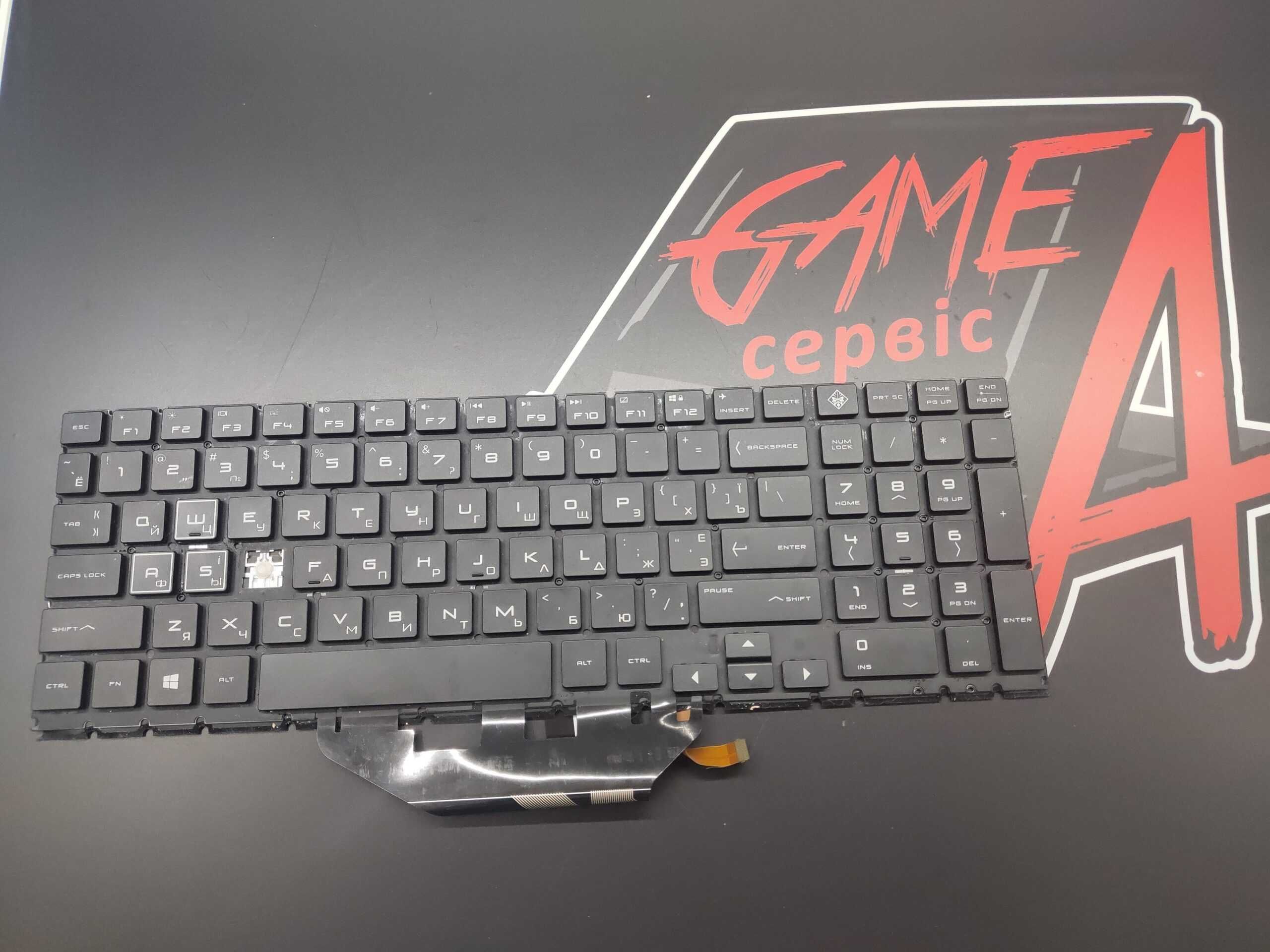 Кнопки клавіатури для ігрових ноутбуків Alienware, Nitro, Legion, TUF