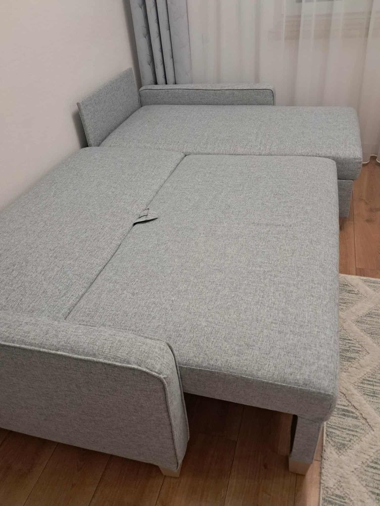 Narożnik z funkcją spania