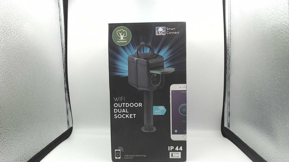 NOWE Zewnętrzne podwójne gniazdo WiFi
