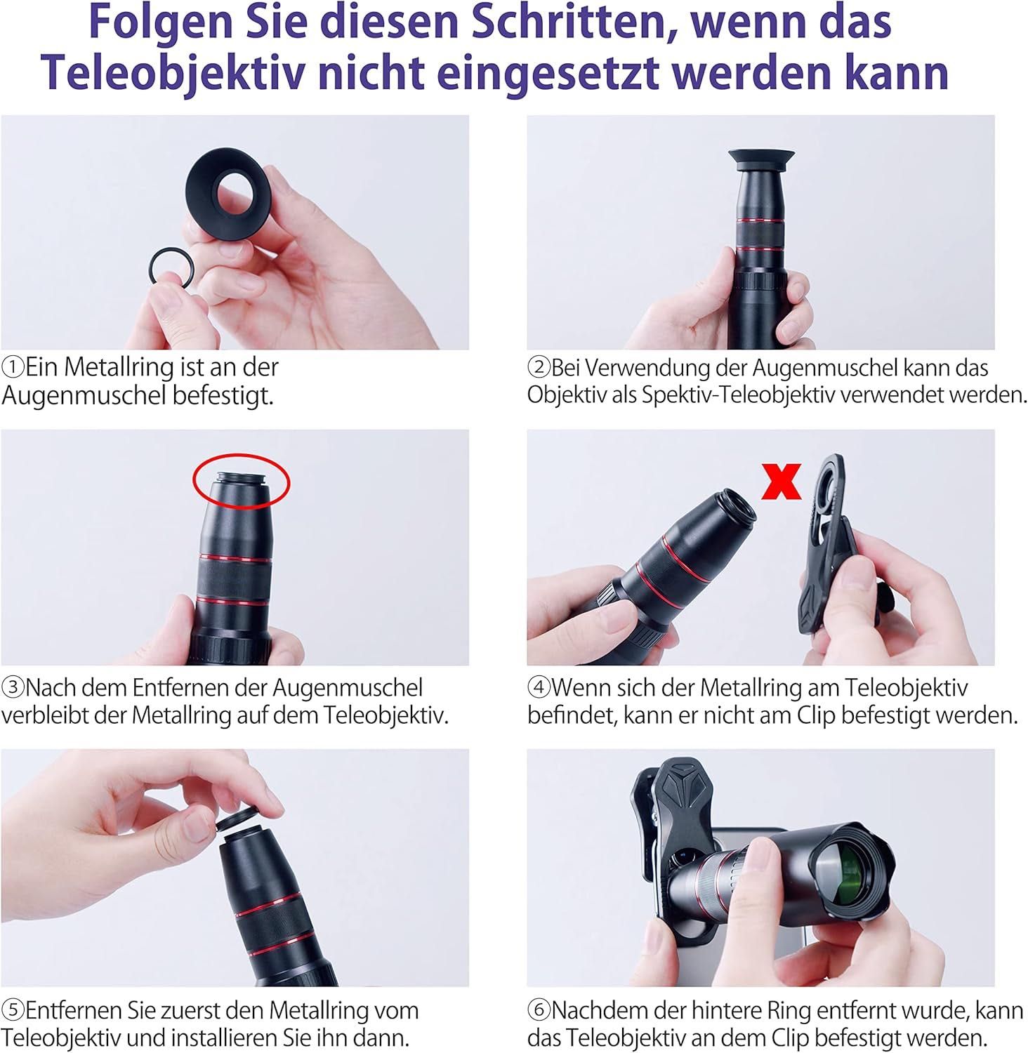 Zestaw soczewek Selvim Handy