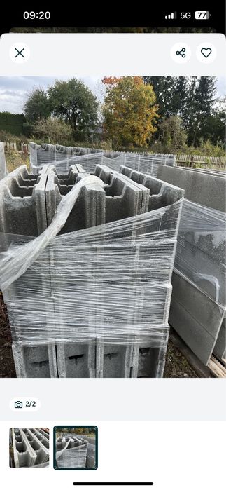 Bloczek szalunkowy II gat