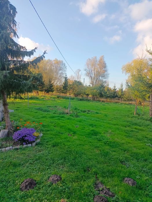 Piękna działka budowlana z warunkami zabudowy w Janowie, 8 km od E-ga