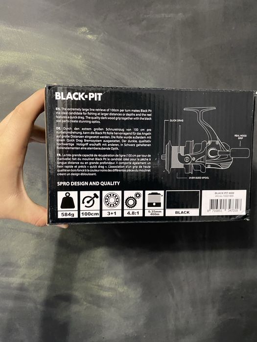 Kołowrotek Black Pit 6000 SPRO