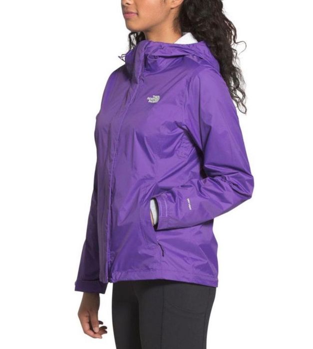 Фіолетова вітровка-дощовик the north face на мембрані hyvent