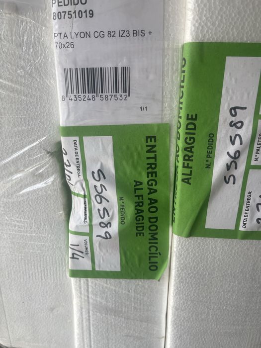 Bloco de Porta completas interior brancas 9 Unid