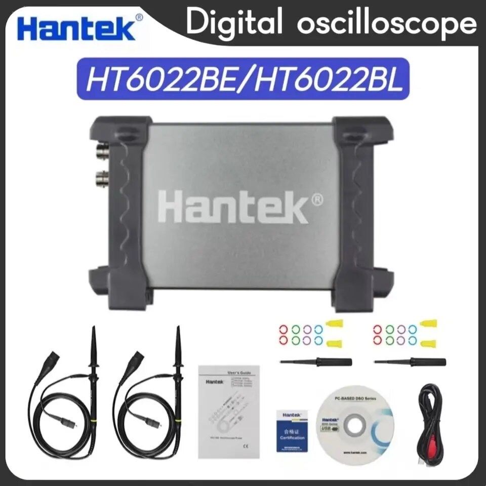 Hantek osciloscopio de 2 canais