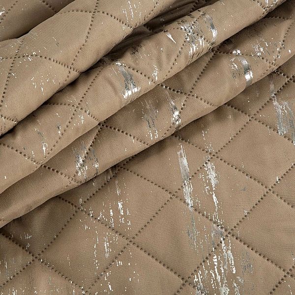 Narzuta 170x210 PIKOWANA na łóżko dekoracyjna stylowa z nadrukiem BLIN