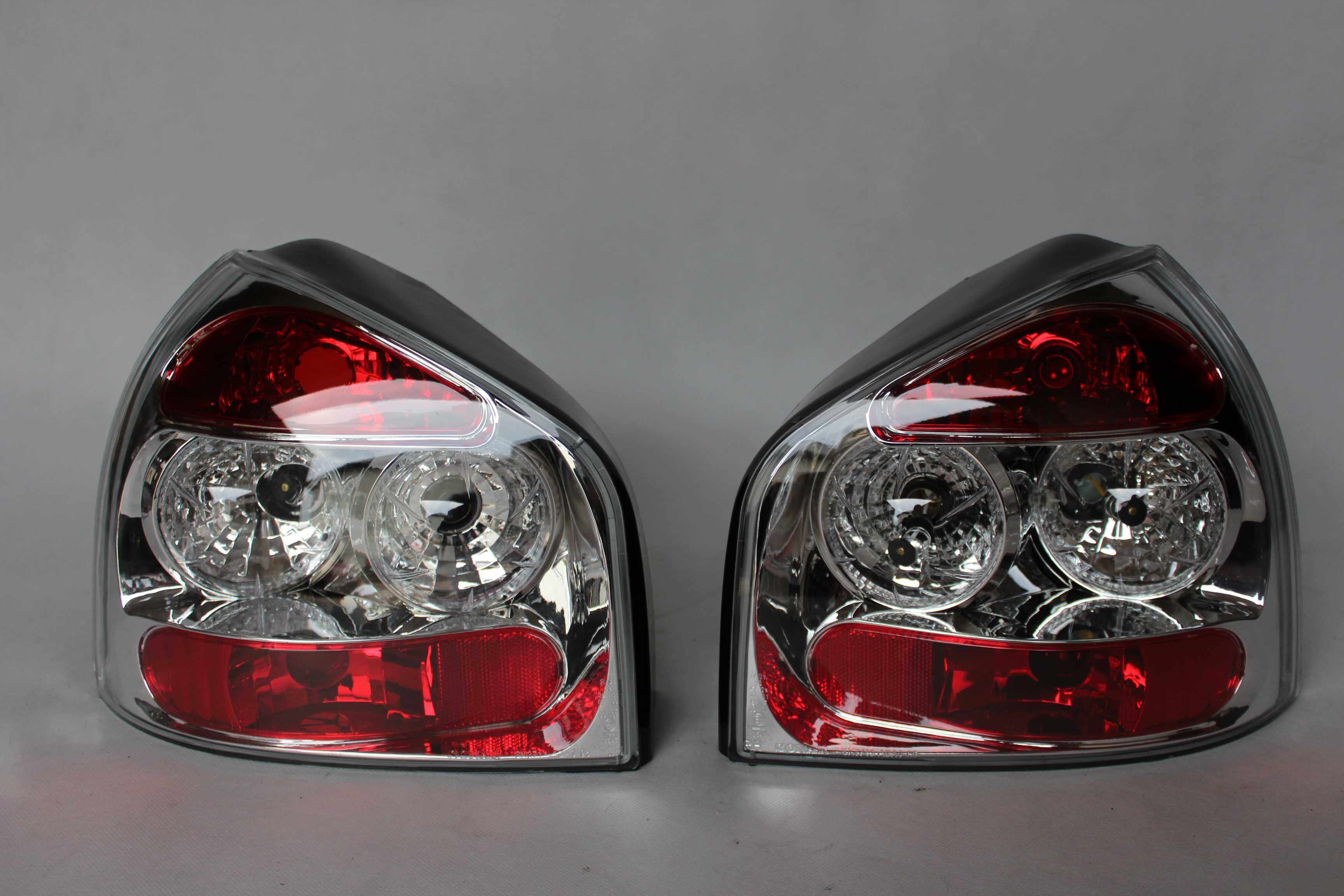 Lampy światła tył tylne Audi A3 8L 96-00 CHROME Tuning NOWE