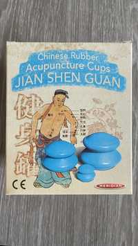 bańki akupunkturowe gumowe bezogniowe Jian Shen Guan nowe