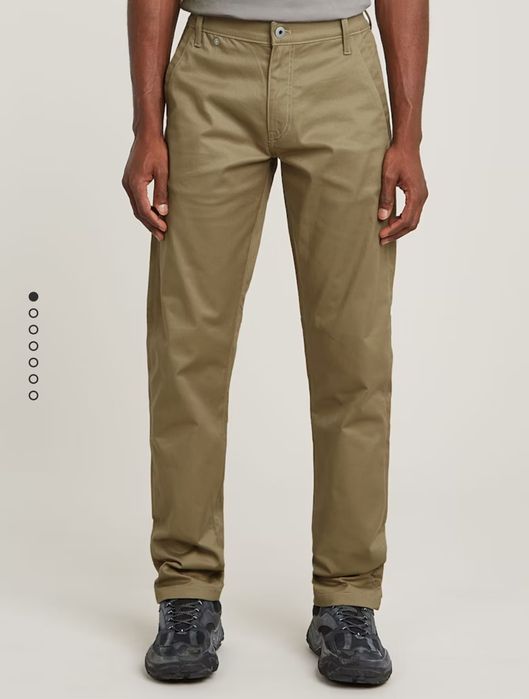 Брюки чинос G-Star MORRY TAPERED CHINO. Размер 30×32