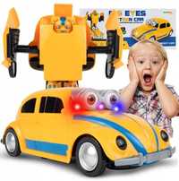 Auto Samochód Transformujące Transformers Garbus Robot Minionek