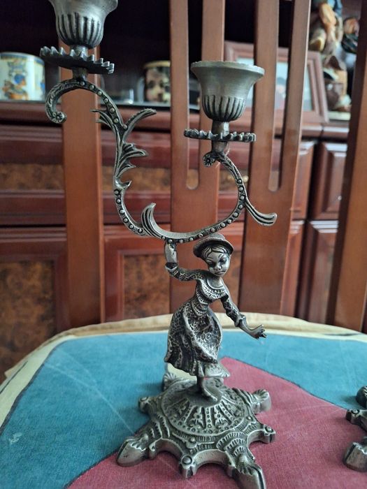Conjunto de candelabros