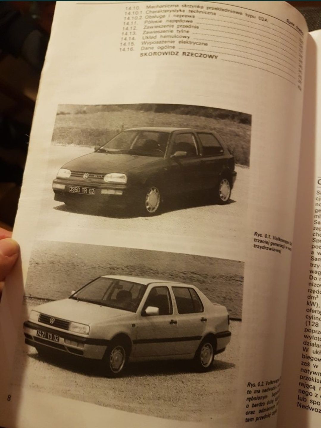 Poradnik Volkswagen Golf i vento