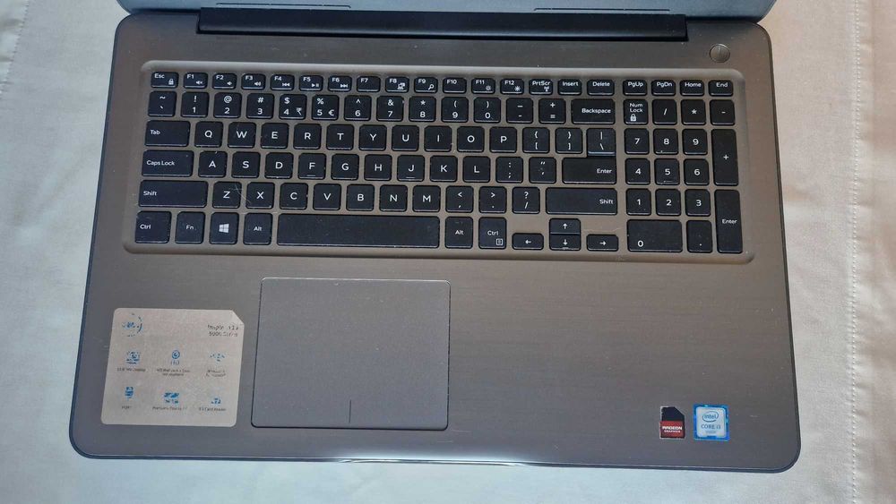 Laptop Dell Inspiron 15 5567 Win10 15,6'' 8GB i3-6006u SSD 256GB