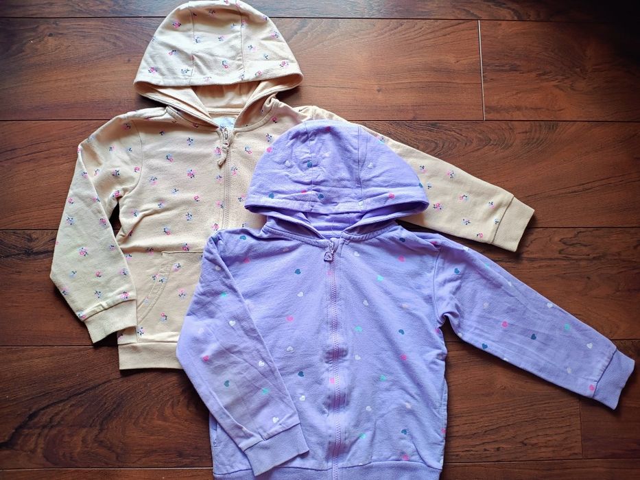 2 Bluzy z kapturem 128