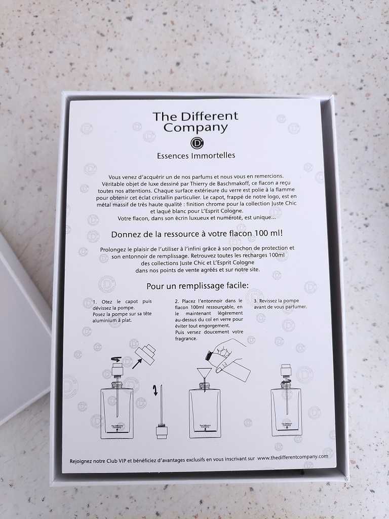 The different company de bachmakov 100 ml 100% оригінал.