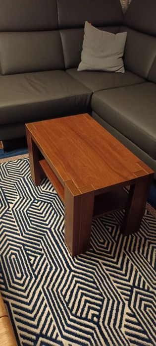 Zestaw ława i stolik wysokość 43 cm