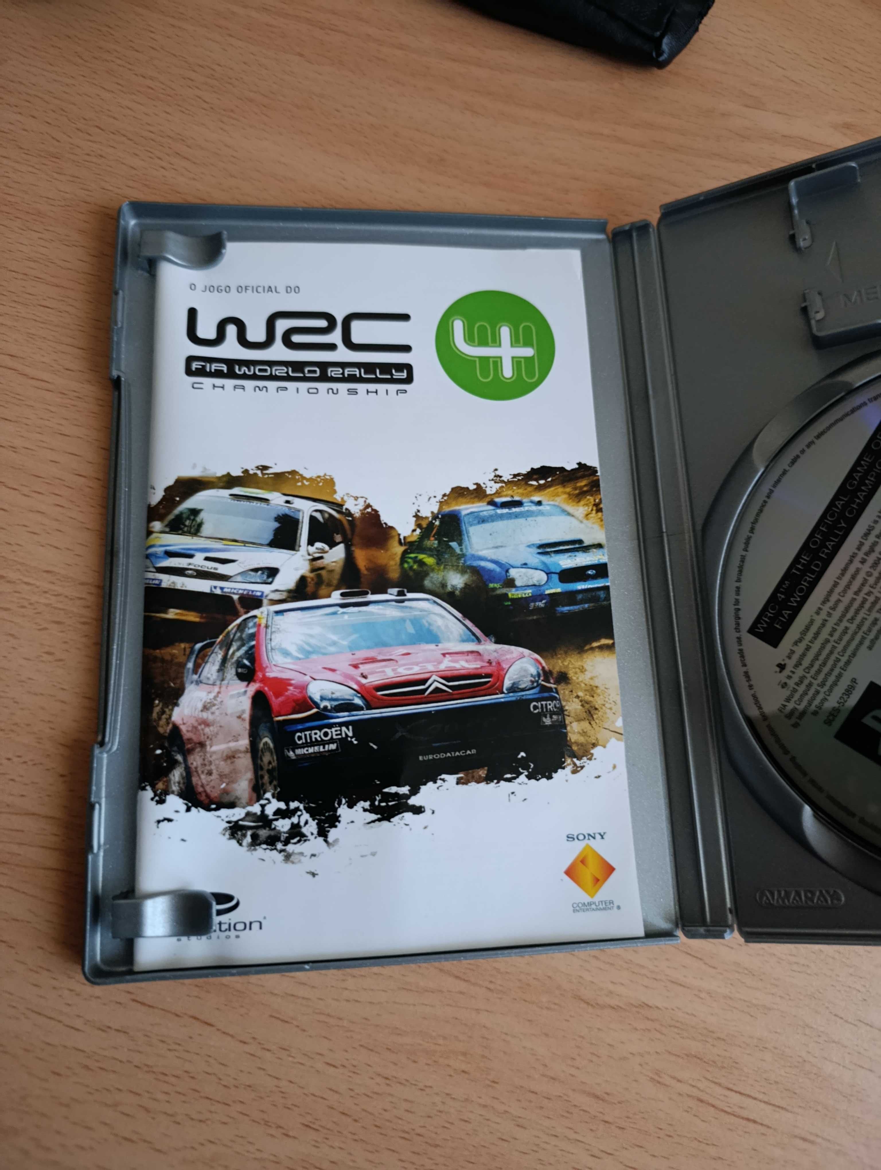 WRC 4 jogo PlayStation 2