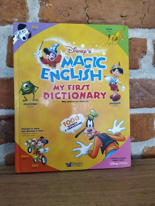 Magic English My first dictionary Disney polsko-angielski