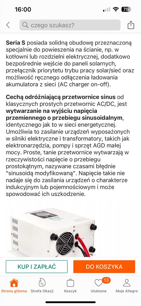 Inventer solarny volt
