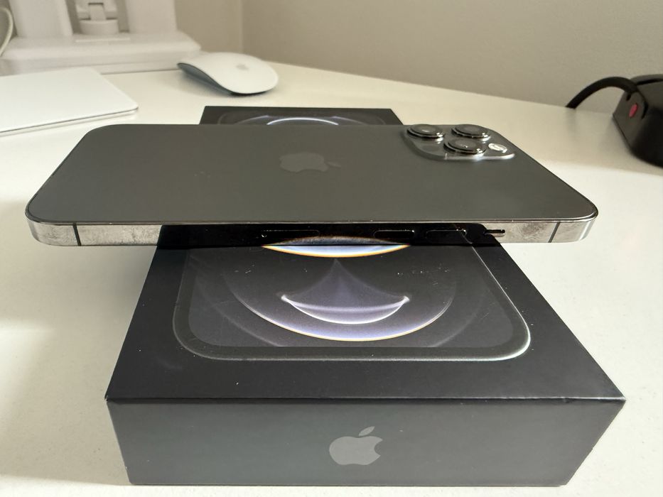 iPhone 12 Pro Max 128gb Grafit Bateria 100%