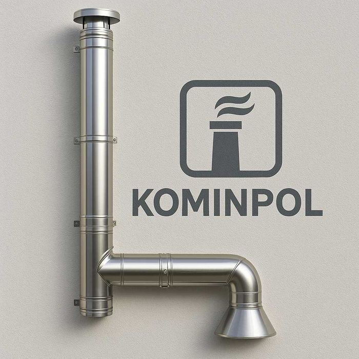 KOMINPOL – Montaż kominów stalowych (jedno i dwuściennych zew.iwew.