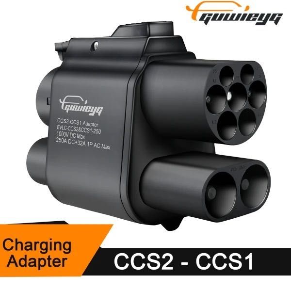 Перехідник CCS2 to CCS1 авто адаптер (Type1, Type2, GB/T, Tesla, NACS)