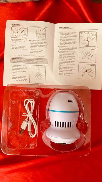 Электрическая пемза для ног PEDI VAC