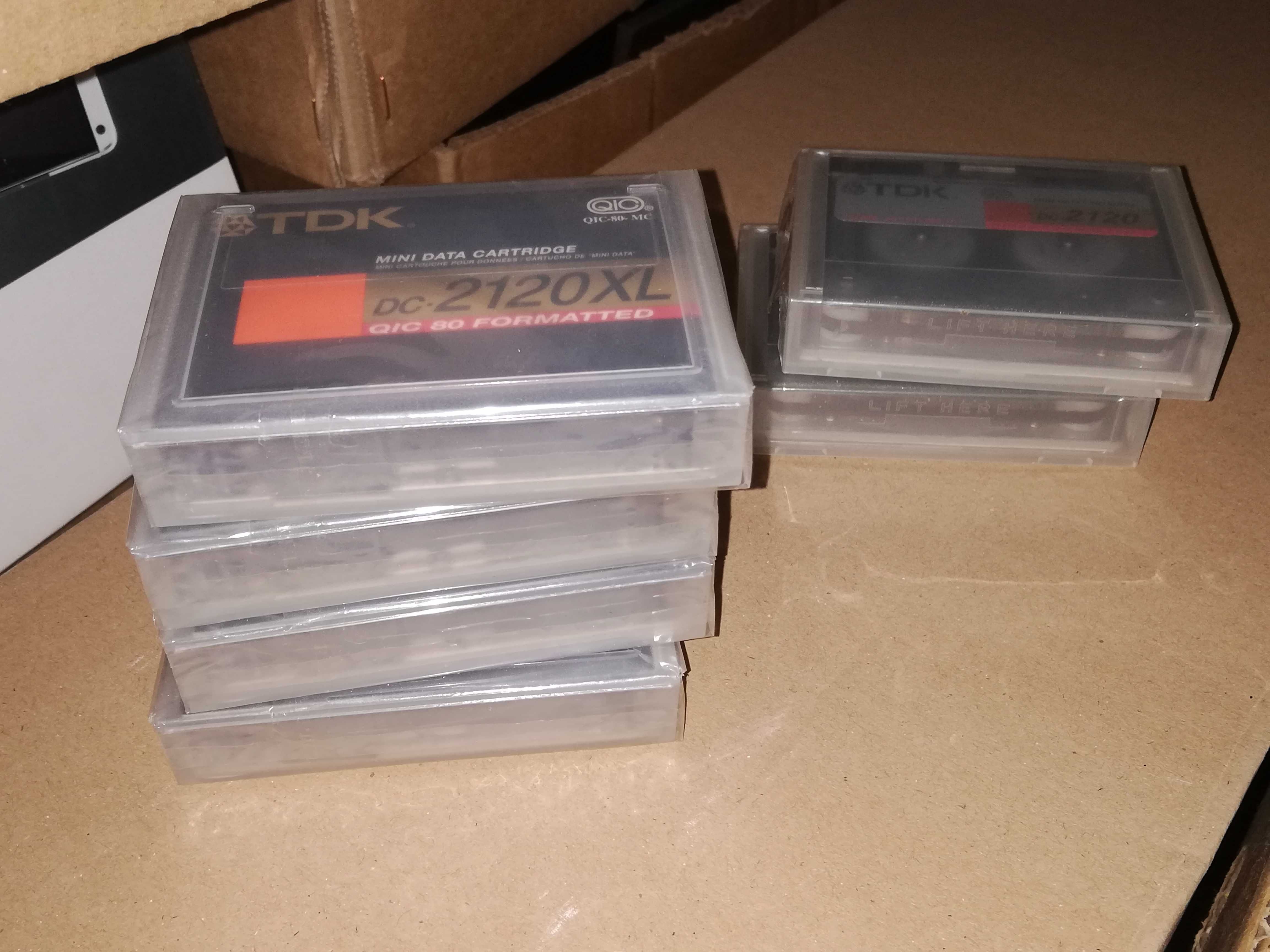 QIC 80 DC2120 xl DC2120 Kaseta taśma do napędu streamer TDK