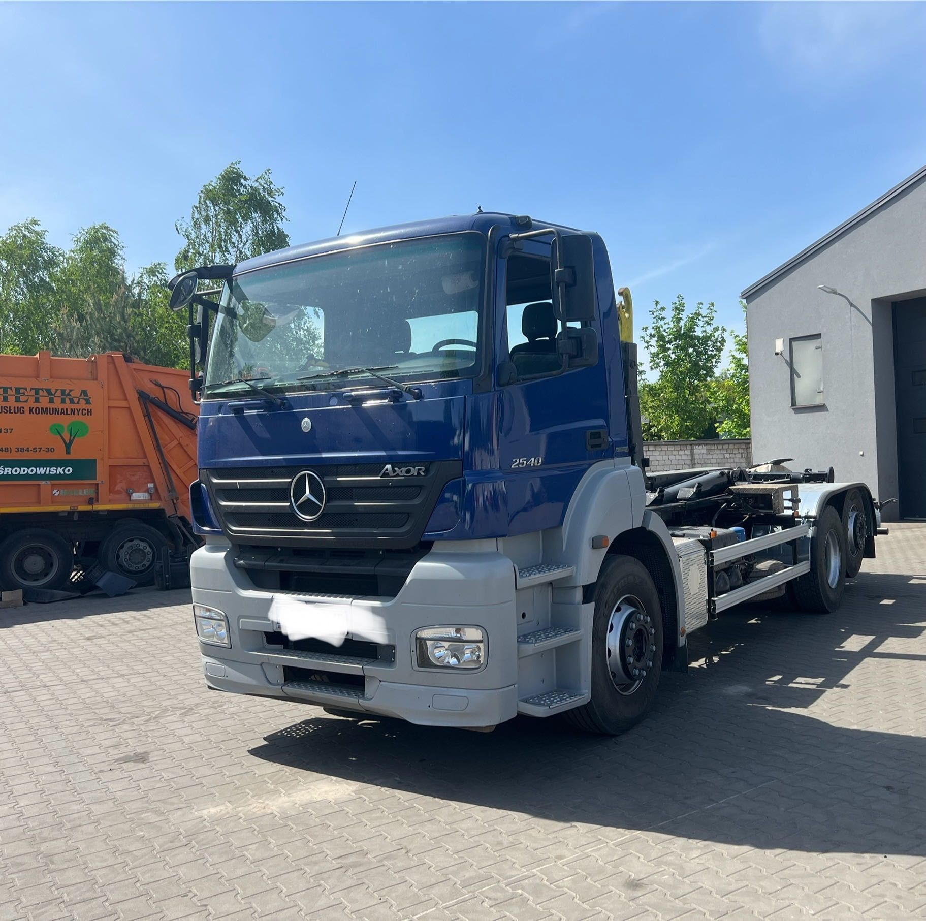 Mercedes Benz Axor 2540 hakowiec hydraulika