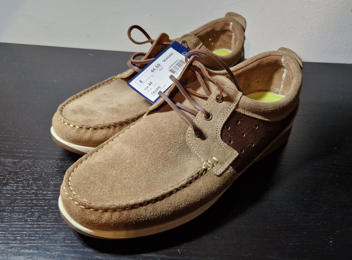 Sapatos de vela Mocasines em camurça
Pele natural puro de altíssimo qu