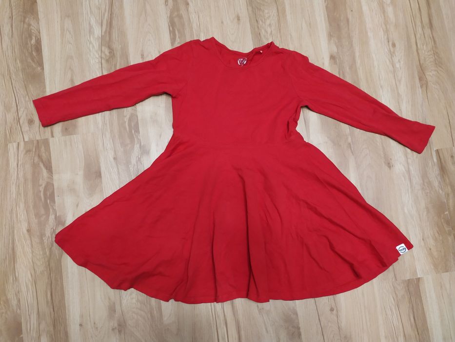 Dres, bluza dresowa, sukienka rozmiar 122